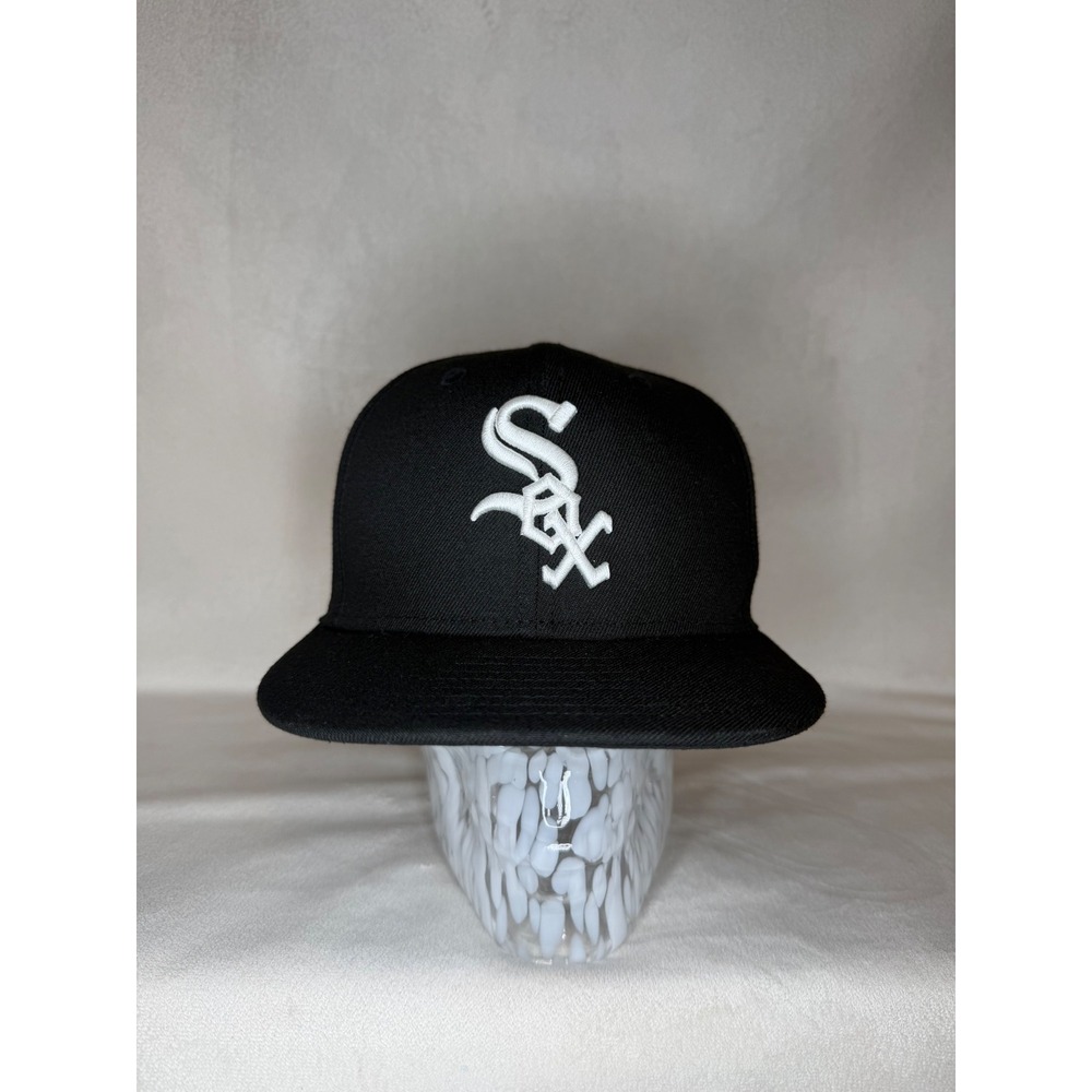 Chicago White Sox New Era 59FIFTY Authentic On Field Fitted Hat 7 1/4 Black MLB